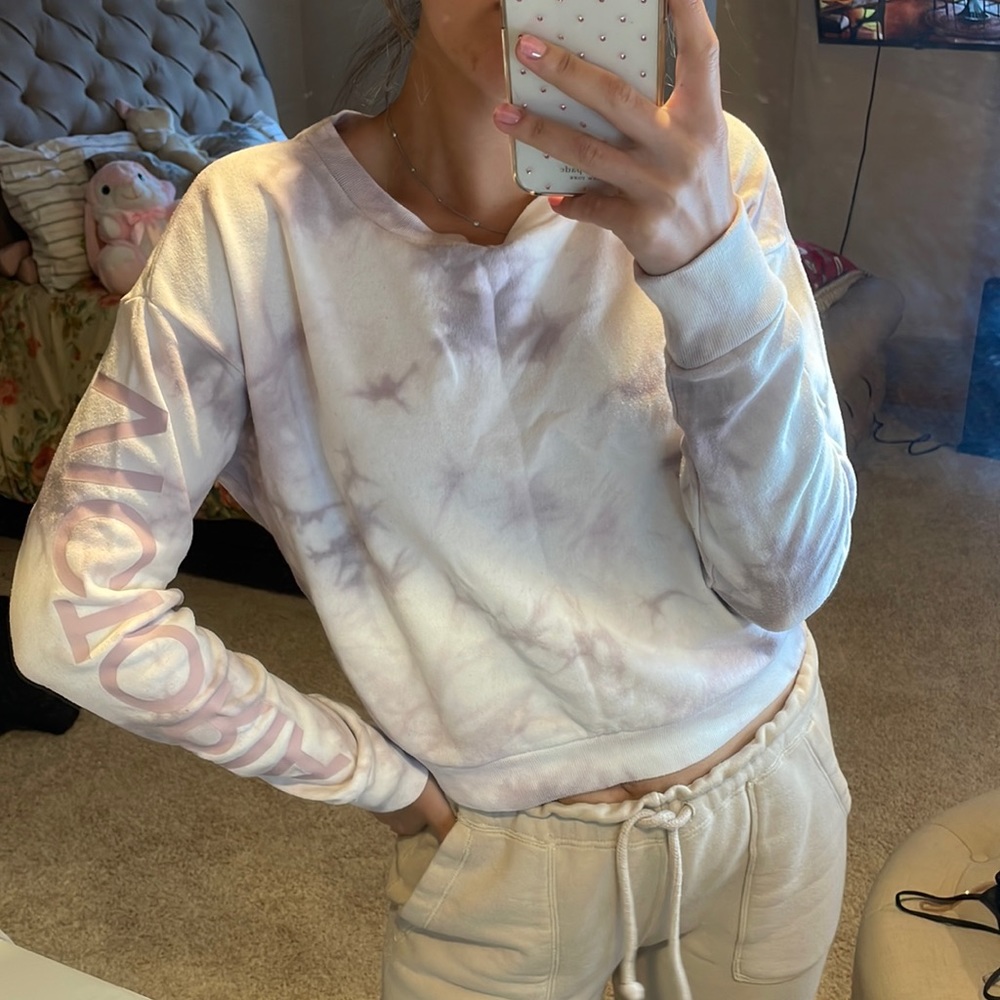Victoria’s Secret Sport cropped hoodie
